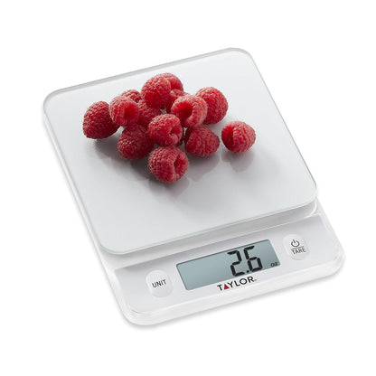 Digital Kitchen Food Scale with Silver Top - 11 lb Max Capacity