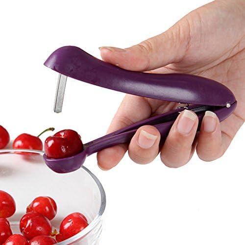 Best Cherry and Olive Pitter Tool (purple)