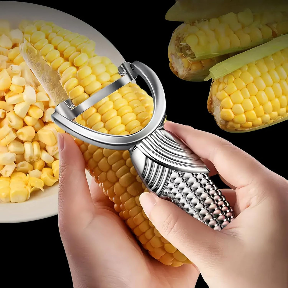 Vegetable Peeler, Stainless Steel Wooden Handle for Potato, Apple