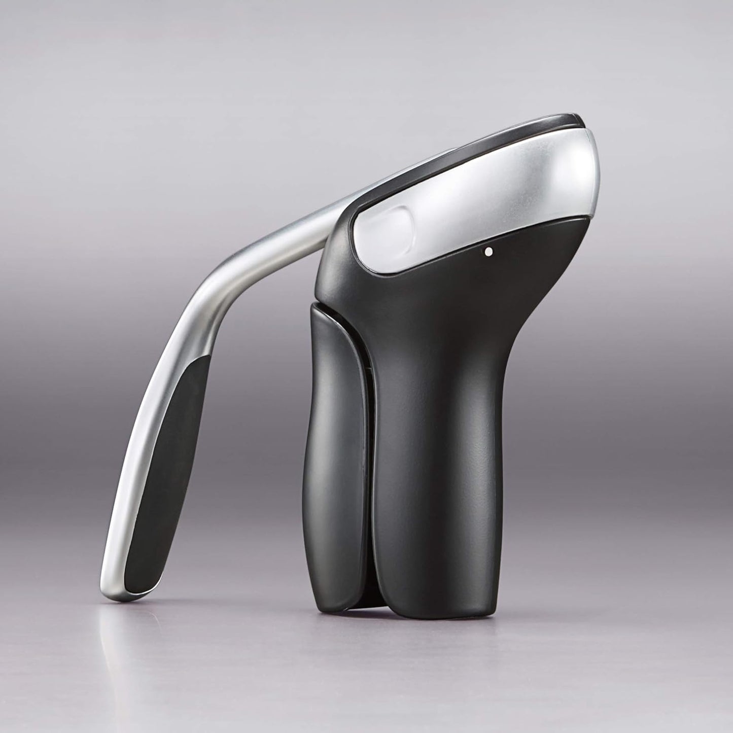 Steel Vertical Lever Corkscrew with Removable Foil Cutter, Wine Opener