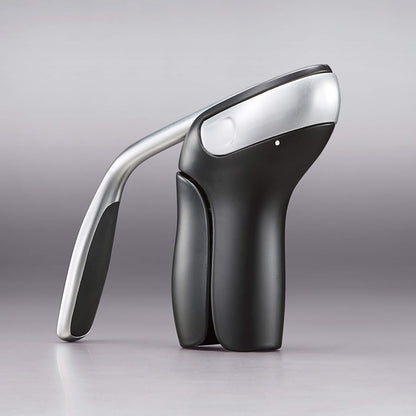 Steel Vertical Lever Corkscrew with Removable Foil Cutter, Wine Opener