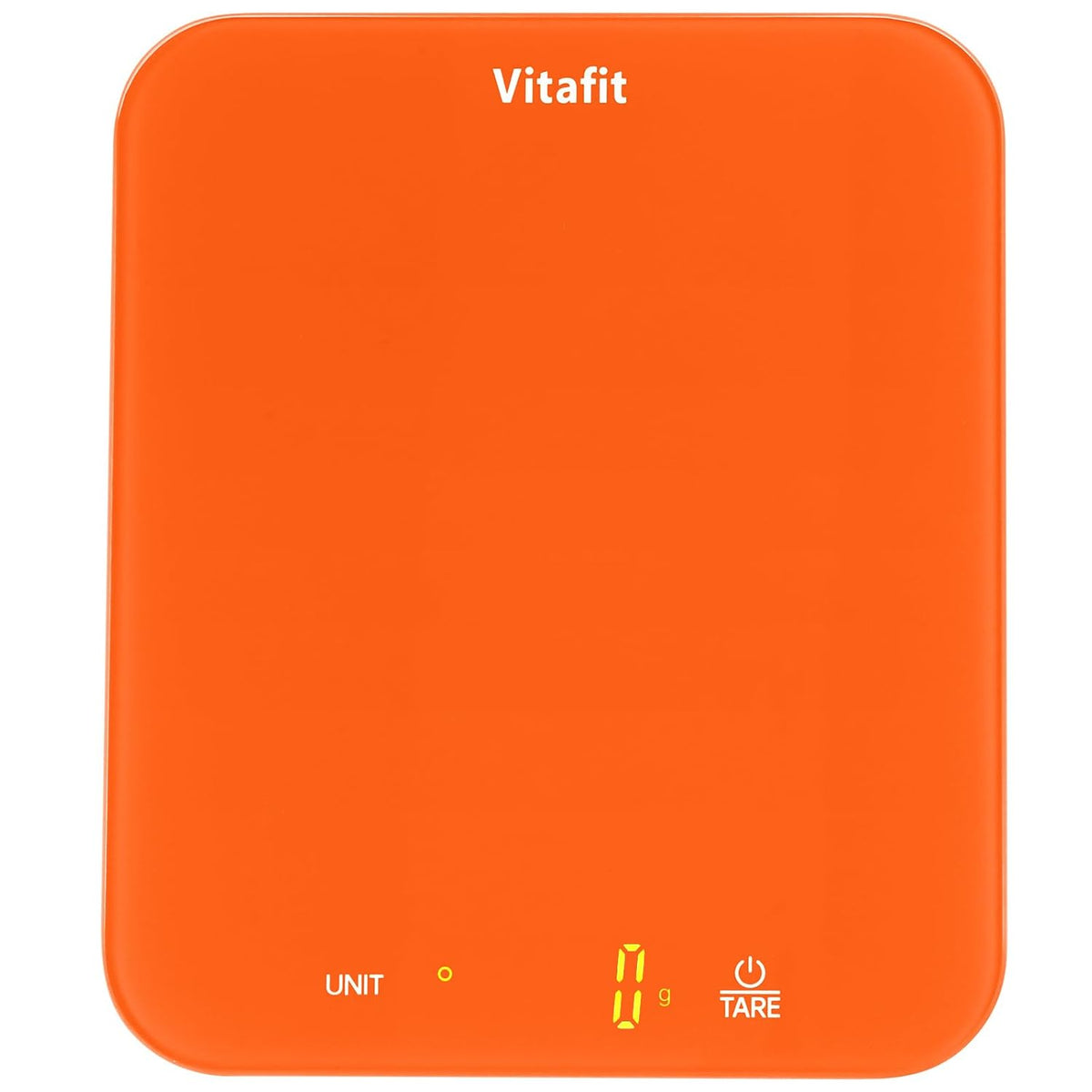 33lb/15kg Digital Food Scale in High Precision 0.1oz/1g, Our Own Kitchen Scale Professional Factory Since 2001, Kitchen Essentials for Cooking & Baking, LED, 3xAAA Battery, Refreshing Orange