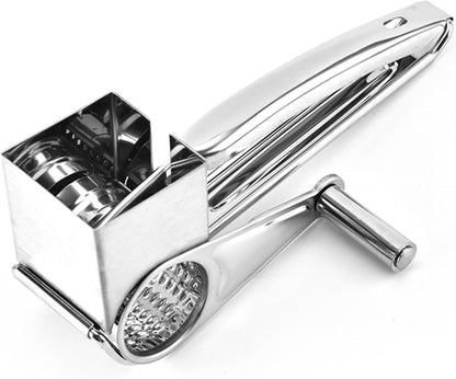 Handheld Cheese Grater Shredder, Stainless Steel