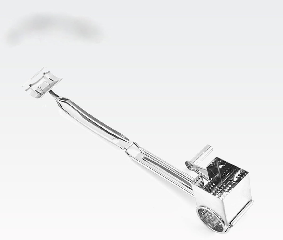 Handheld Cheese Grater Shredder, Stainless Steel