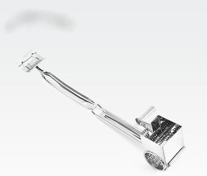 Handheld Cheese Grater Shredder, Stainless Steel