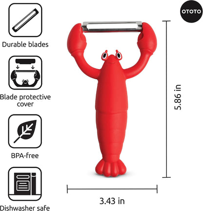 NEW Sir Peels A-Lot Medieval Knight Vegetable Peeler - Swivel Vegetable Peelers for Potatoes, Fruits, Cute Gadgets, Gifts, Potato, Veggie, Fruit Peeler, Cute Kitchen Accessories