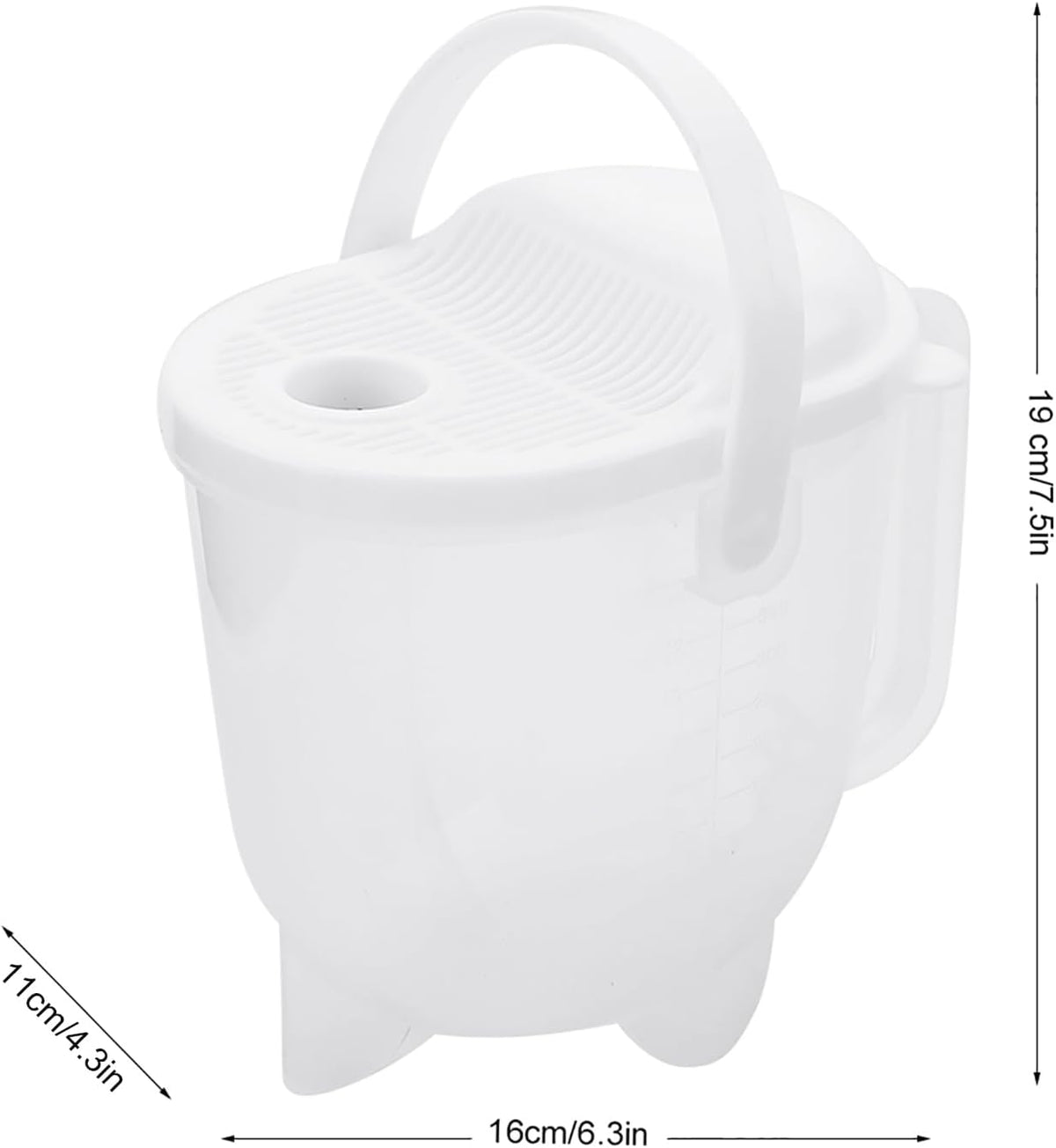 Rice Washer Strainer Bowl with Handle 19x12x16cm