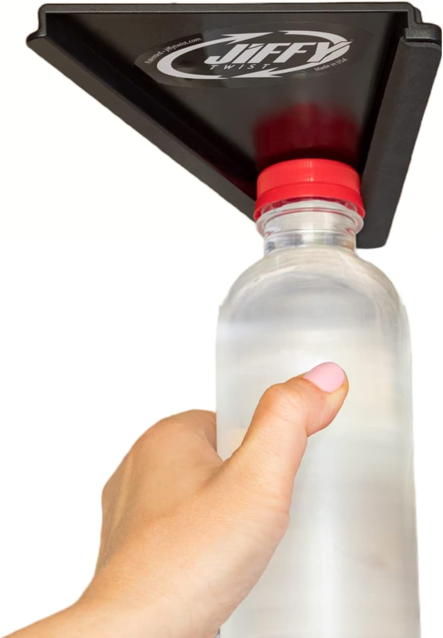 Jar Opener - Effortless Opener for Any Size Bottle or Jar