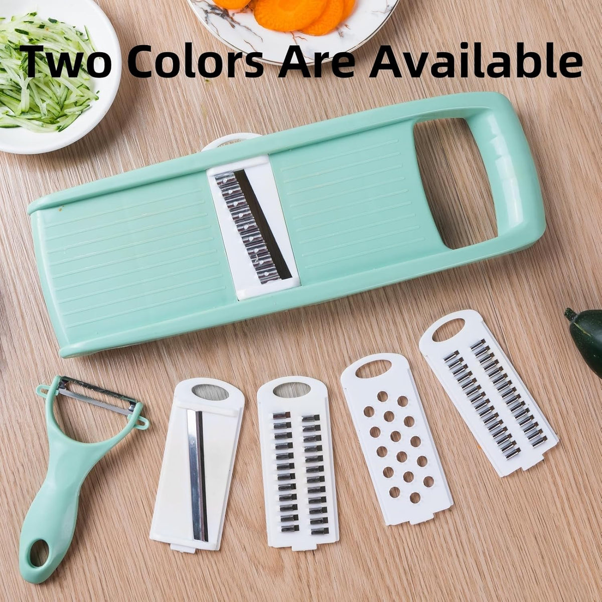 Mandoline Slicer for Kitchen 7-in-1 Mandoline Food Slicer