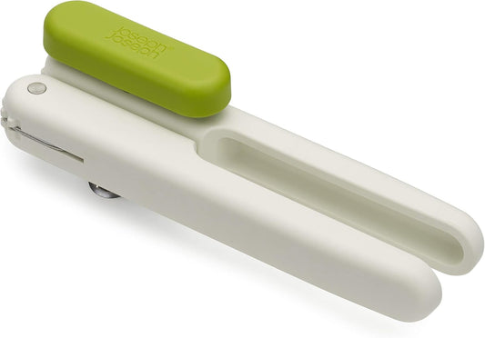 Pivot Multifunction Can and bottle Opener, Easy to Use, White