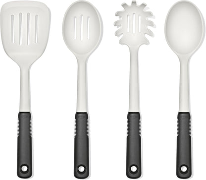 Good Grips 4-Piece Nylon Tool Set, 2.3, Black