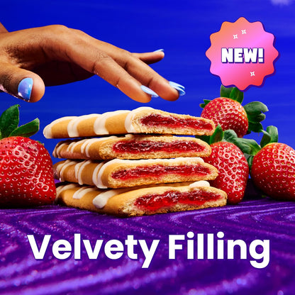 High Protein Pastries - Strawberry & Cinnamon - 2 Boxes, 11g