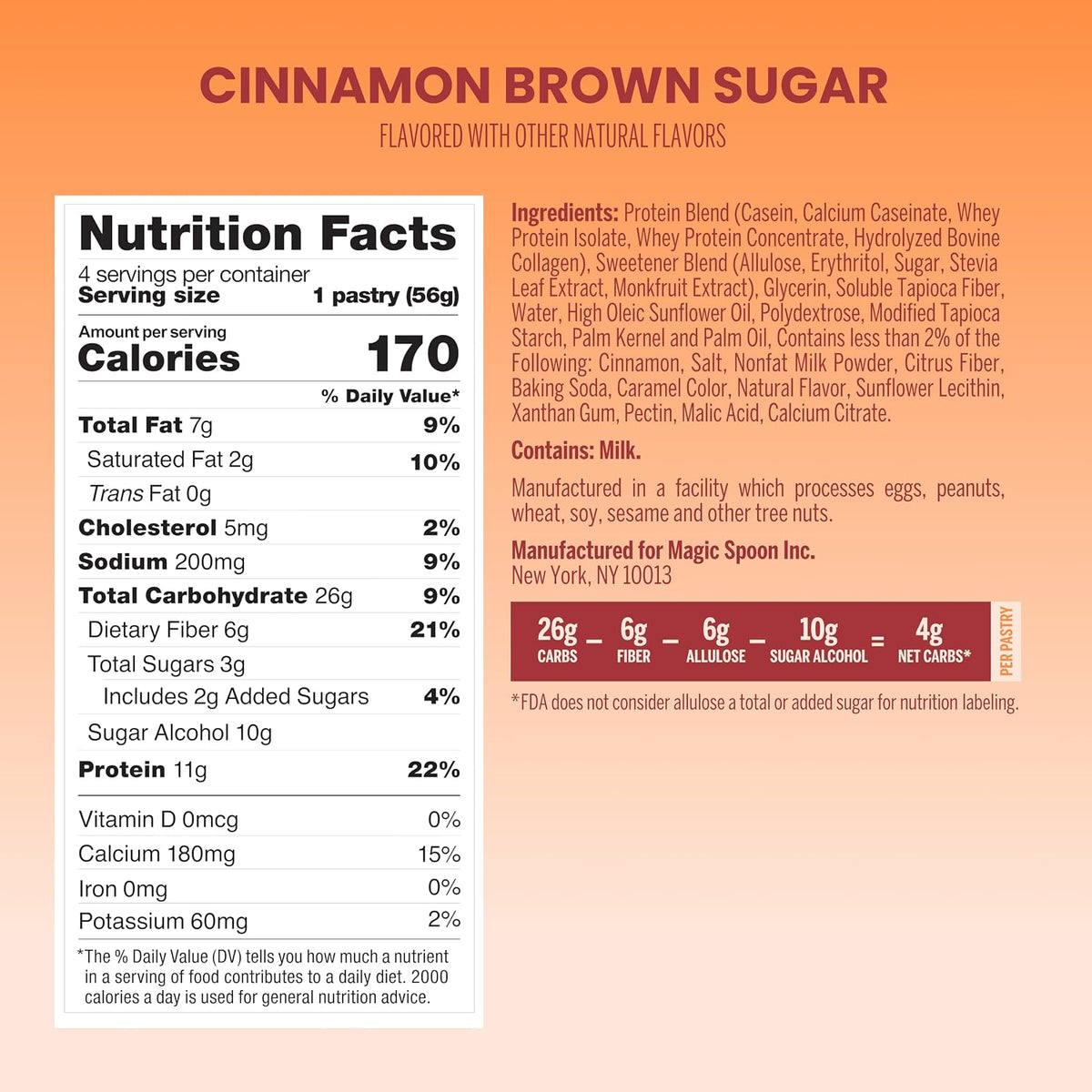 High Protein Pastries - Strawberry & Cinnamon - 2 Boxes, 11g