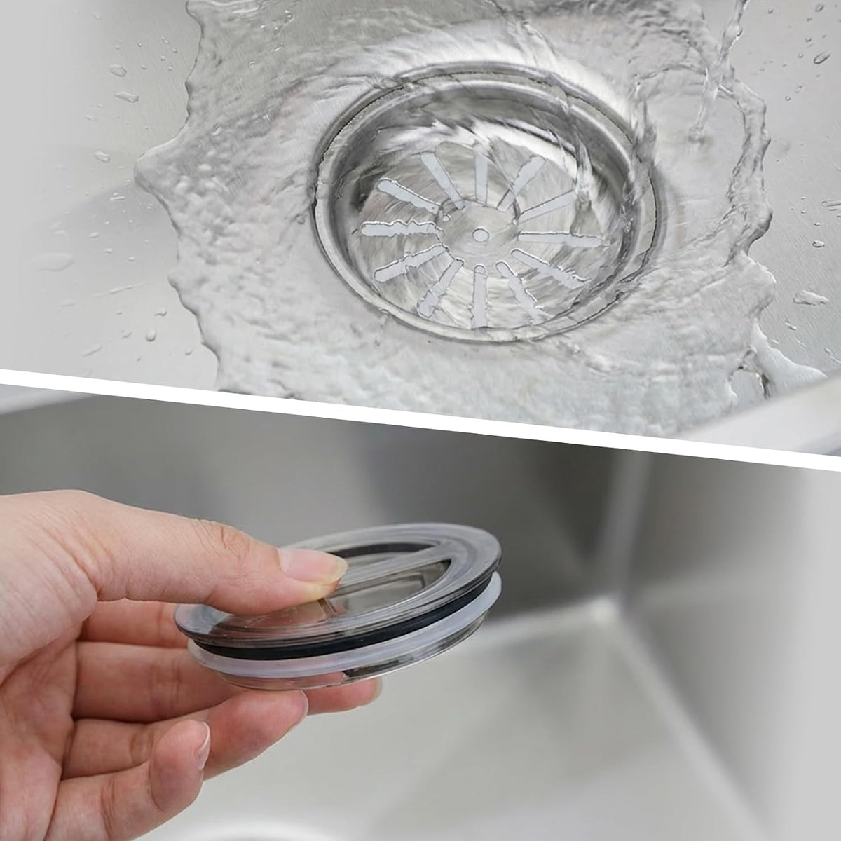 Over the Sink Colander & Dish Basin Combo,Dish Pan for Sink,Sink Wash Basin