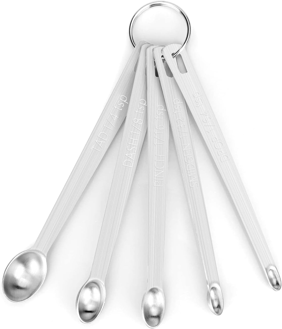 Black Magnetic Measuring Spoons Set