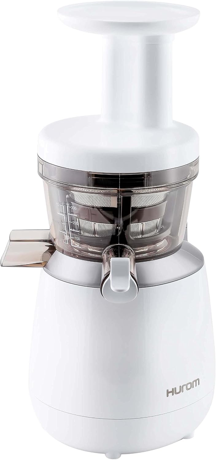 H310 Easy Clean Slow Juicer, Lavender | Compact | Quiet Motor | Hopper Fits Whole Produce | Scrub Free | Easy Assembly | Cold Press Masticating Juicer