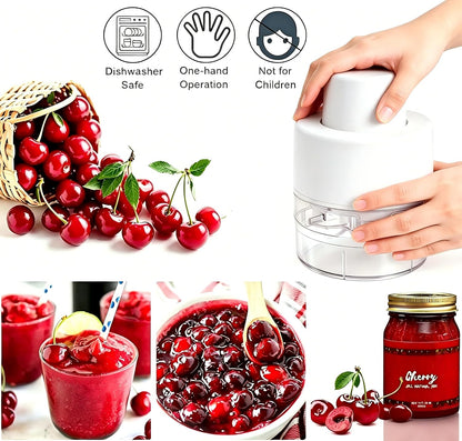 Cherry Pitter - Olive And Other Fruit Tools, Cherry Pitter With a Space-Saving Lock(BLACK)
