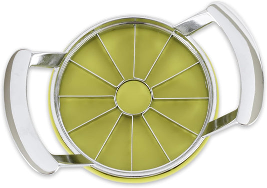 Kitchen Tool Collection Core and Slice Apples, Jumbo Slicer, 7.32x4.92", Stainless Steel with Lid