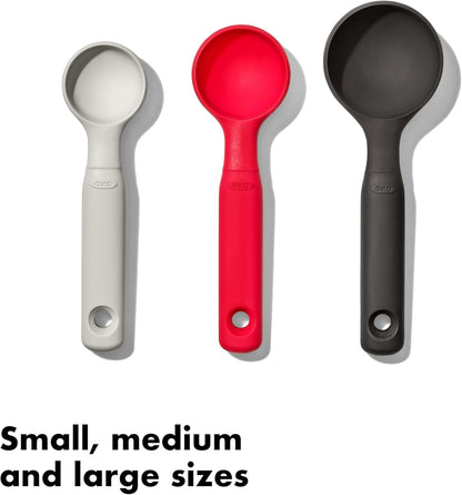 Good Grips 3-Piece Silicone Cookie Scoop Set