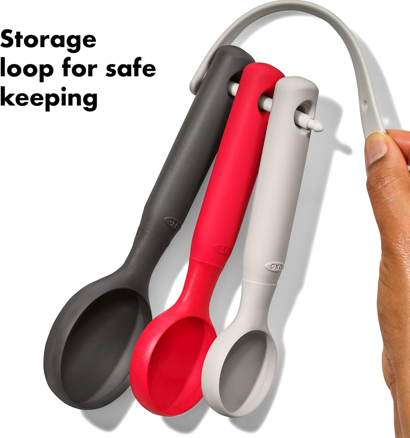 Good Grips 3-Piece Silicone Cookie Scoop Set