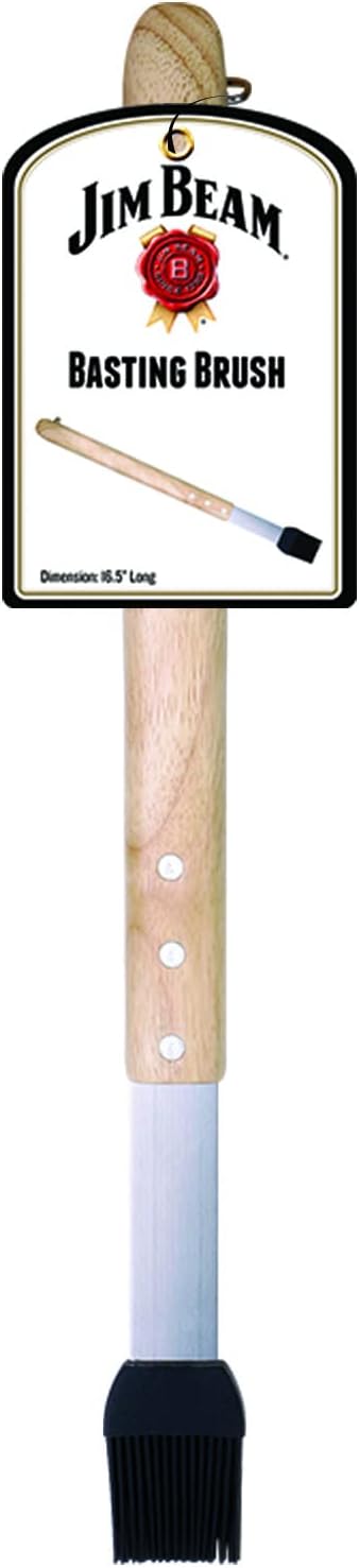 JB0140 Wooden Handle Silicone Head Basting Brush