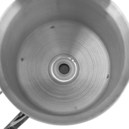 1000ml Stainless Steel Pancake Batter Dispenser, Handheld Stainless Steel Pancake Pourer for Baking Cupcakes Muffins Cooking Crepes, Waffles, Spout