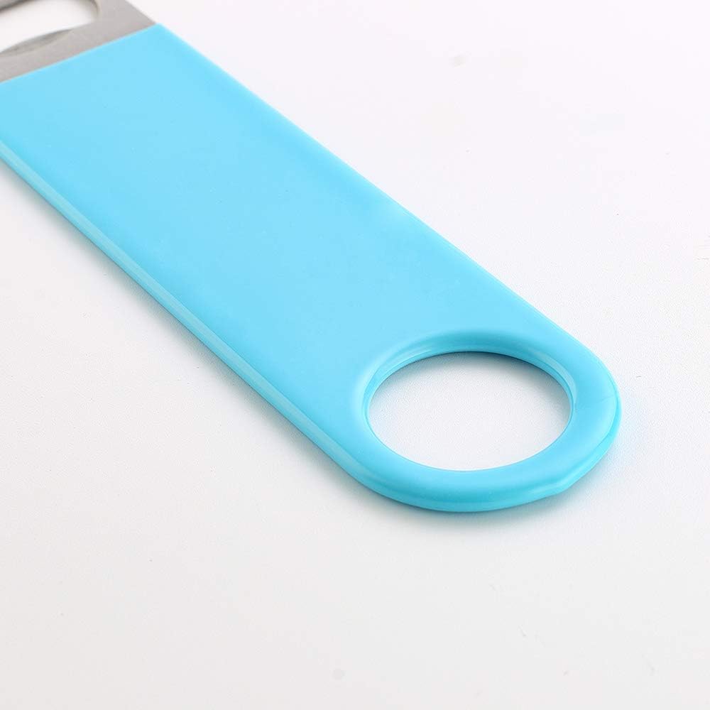 3 Pack 7" Heavy Duty Stainless Steel Flat Bottle Opener, Well-Made Long Neck Bottle Opener