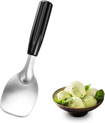 2 Pack Ice Cream Spade - Stainless Steel Flat Ice Cream Paddle, Scooper for Hard or Creamy Dessert Spade Butter Cutter