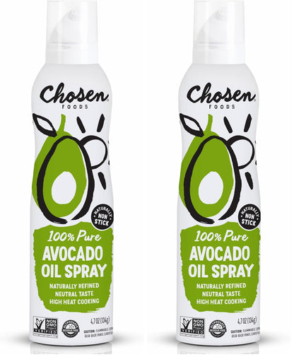 Spray, 4.7 Oz - All Purpose Cooking Spray made from 100% pure avocados - Non-GMO, Gluten-Free, Keto Friendly - 134g (Pack Of 1)