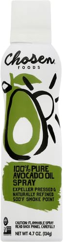 Spray, 4.7 Oz - All Purpose Cooking Spray made from 100% pure avocados - Non-GMO, Gluten-Free, Keto Friendly - 134g (Pack Of 1)