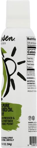 Spray, 4.7 Oz - All Purpose Cooking Spray made from 100% pure avocados - Non-GMO, Gluten-Free, Keto Friendly - 134g (Pack Of 1)