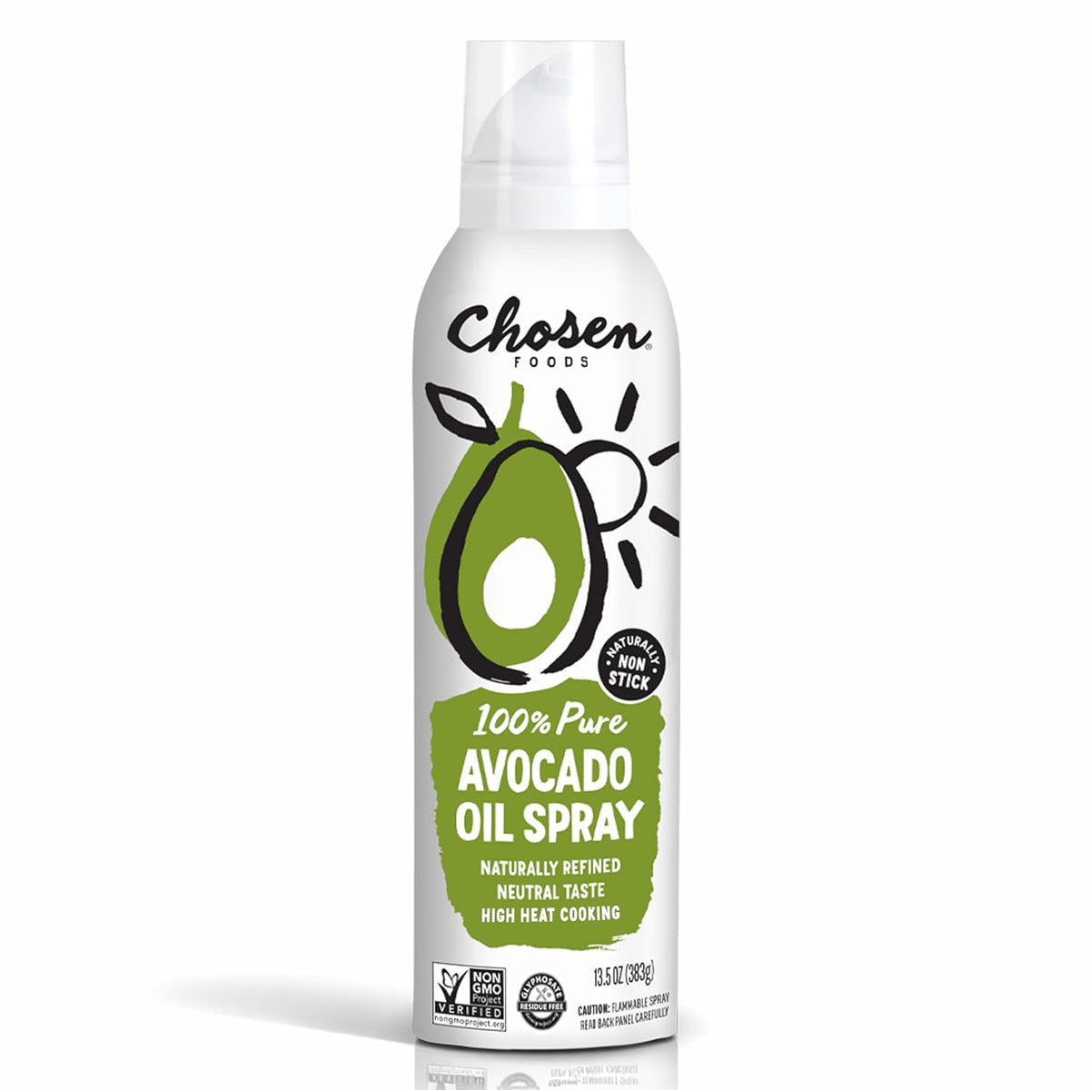 Spray, 4.7 Oz - All Purpose Cooking Spray made from 100% pure avocados - Non-GMO, Gluten-Free, Keto Friendly - 134g (Pack Of 1)
