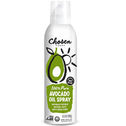 Spray, 4.7 Oz - All Purpose Cooking Spray made from 100% pure avocados - Non-GMO, Gluten-Free, Keto Friendly - 134g (Pack Of 1)