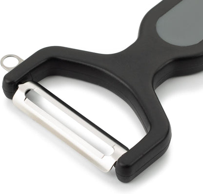 Julienne Peeler. Professional Chrome-Plated Cutter. 5.5 Inch Stainless Steel Kitchen Tool for Precise Cutting. Chef's Gadget with Ergonomic Design. Silver Color