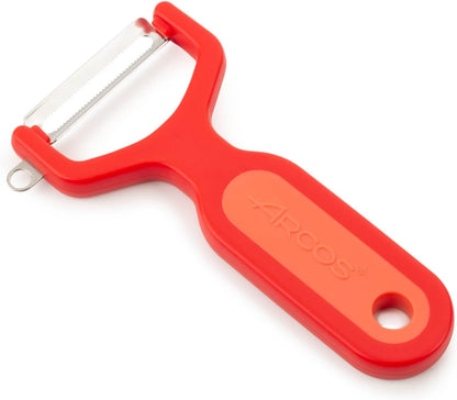 Julienne Peeler. Professional Chrome-Plated Cutter. 5.5 Inch Stainless Steel Kitchen Tool for Precise Cutting. Chef's Gadget with Ergonomic Design. Silver Color