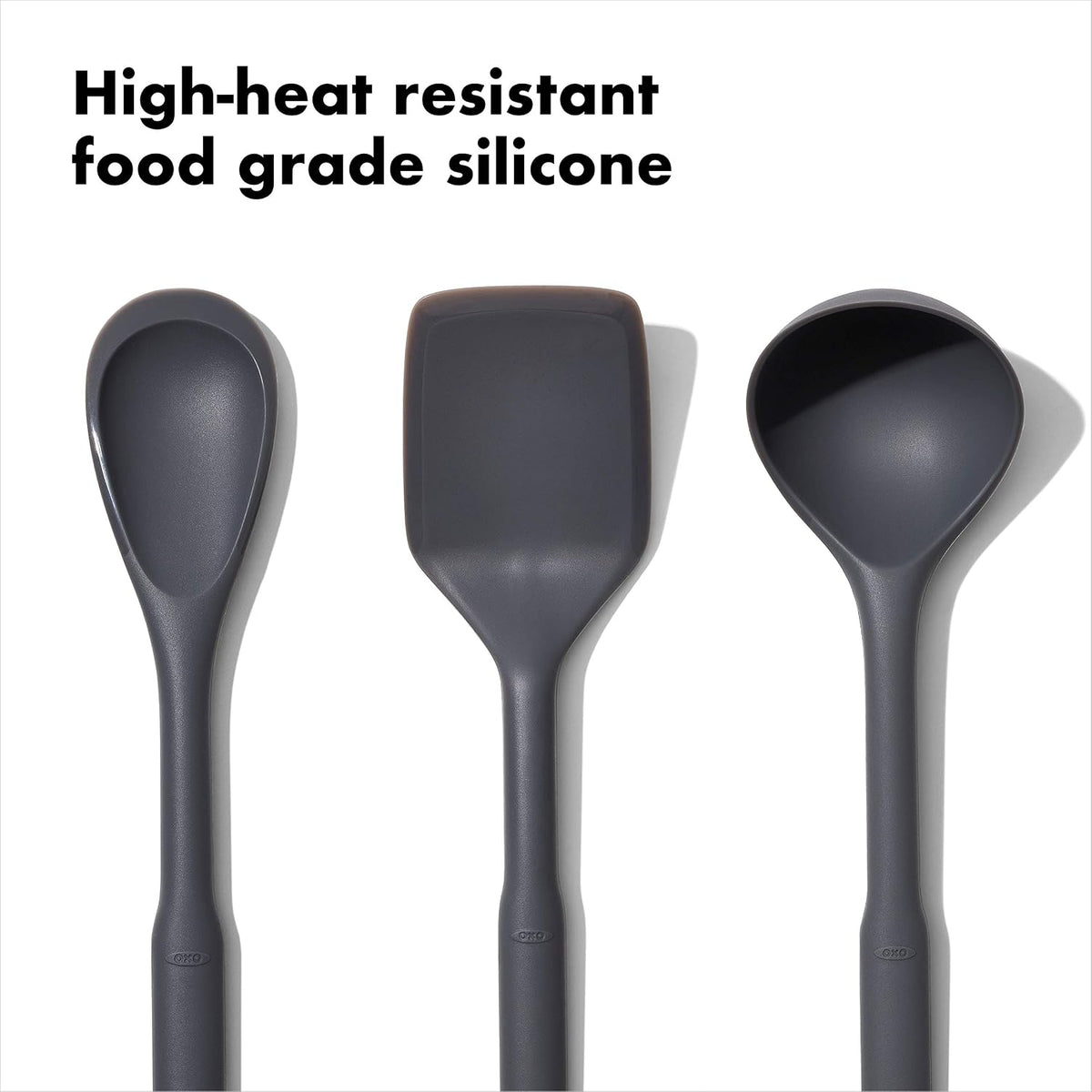 Good Grips Silicone Utensil Set, Gray, One size