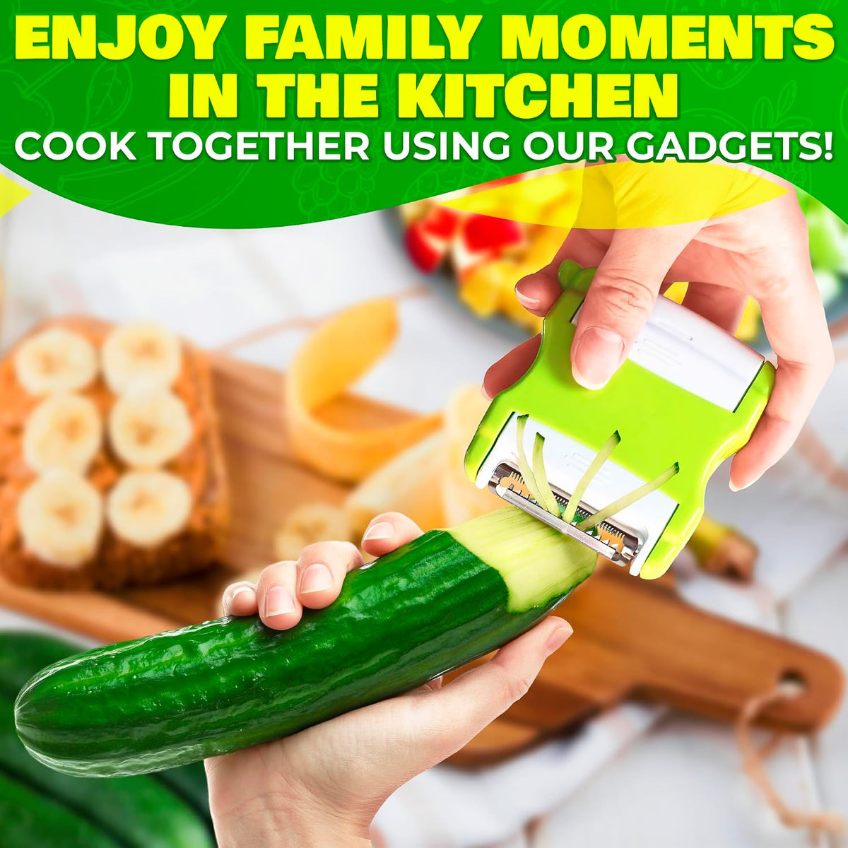 2-in-1 Watermelon Slicer Cutter Tool, Stainless Steel, Cubes and Slices
