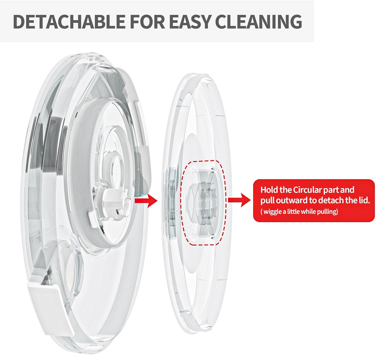Salad Spinner Lettuce Spinner, Wash, Spin & Dry Salad Greens, Vegetable Washer Salad Dryer With Rotary Handle for Fruits & Vegetables, High Efficiency Vegetable Spinner Kitchen Gadget 3Qt White