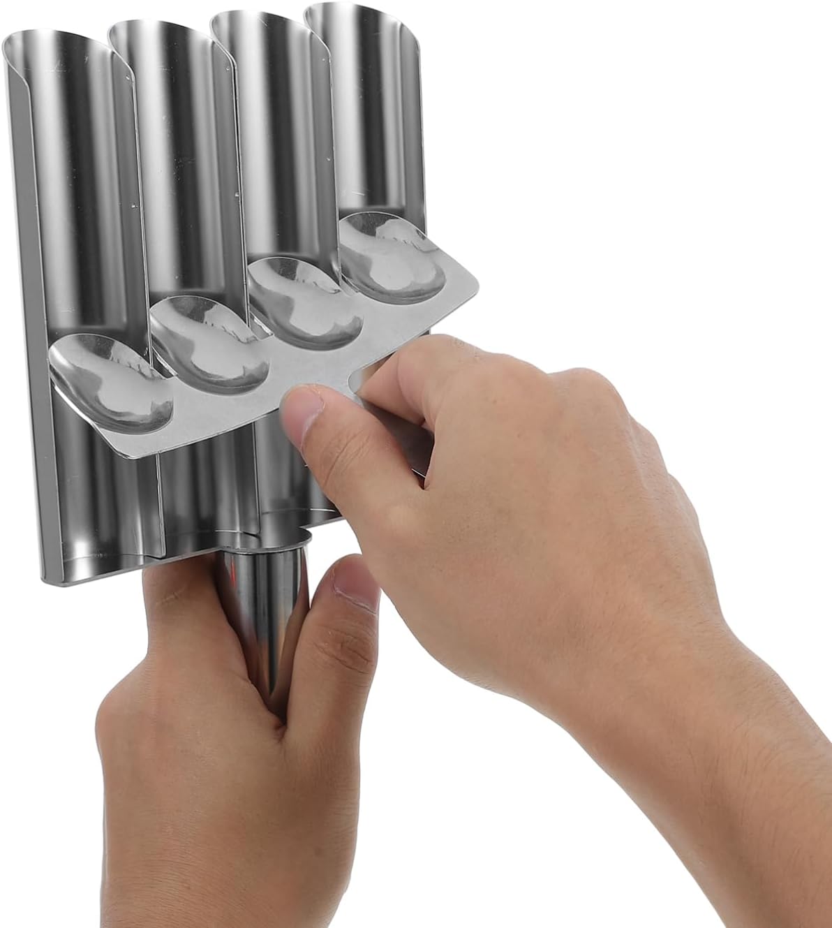 Meatball Maker 2-pack Stainless Steel Meatball Tool for Fish Balls Shrimp Balls Home Cooking Press Mold 4 Shaper 9.25X5.27X1.37in Kitchen Utensil