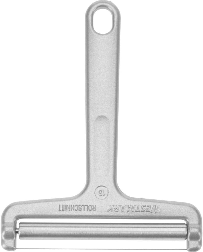 Wire Cheese Slicer – Stainless Steel Cheese Cutter with Adjustable Angle-Controlled Thickness, German Multipurpose Cheese Slicer for Gouda, Emmental, Edam