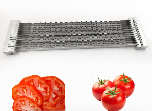 Tomato Slicer Blade Replacement - 3/16" Stainless Steel Blade Assembly Suitable For Commercial Vegetable Slicer and Manual Fruit Slicer