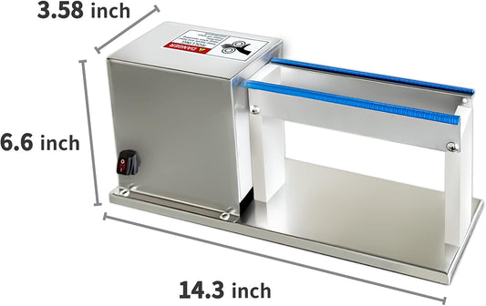 Electric Quail Egg Peeler Machine, 18W, Stainless Steel, 110V | Hard boiled quail eggs, 304 steel body, food grade hose, time saving shelling, restaurant farm use, 40 kg per hour output
