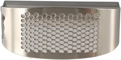 Stainless Steel Garlic Press,2PCS Manual Garlic Chopper,Rocker Garlic Chopper,Handle Garlic Crusher,Built-in Bottle Opener Garlic Mincer