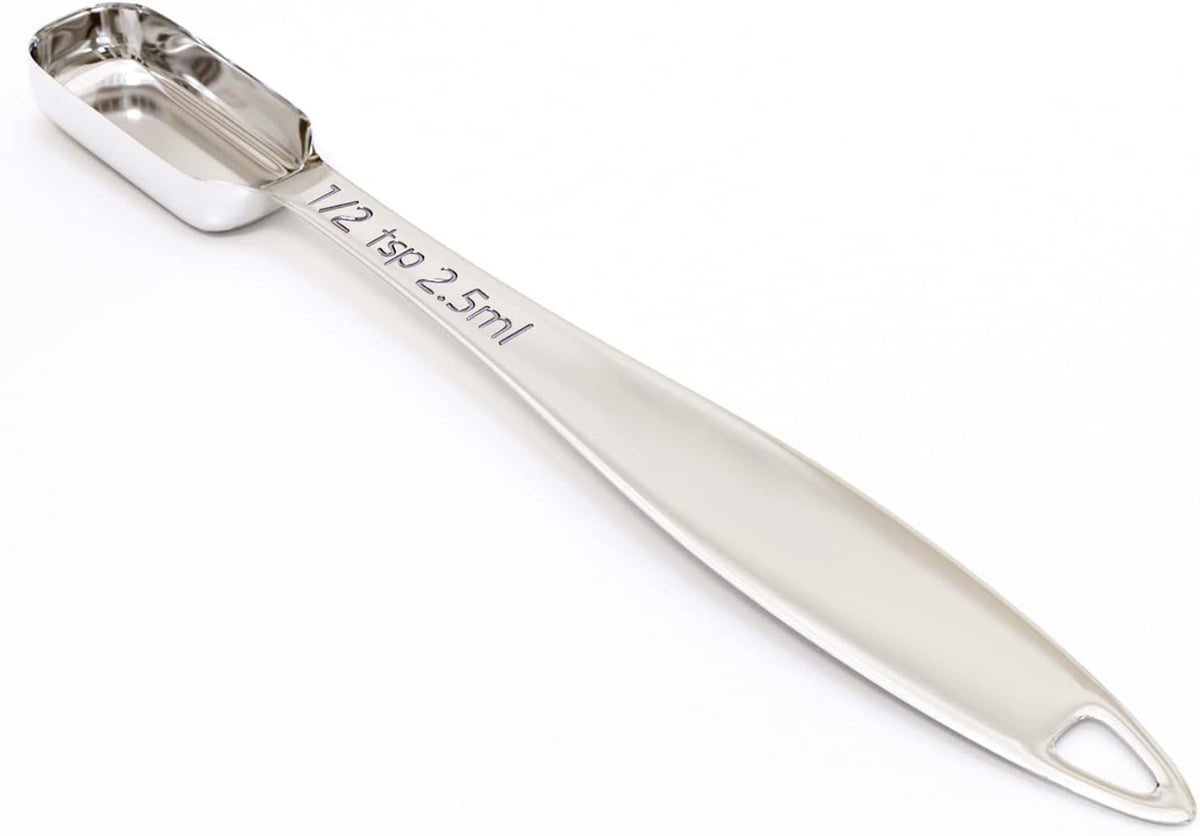 2PCS 1tsp(5ml) Measuring Spoon, Stainless Steel Measure Teaspoon
