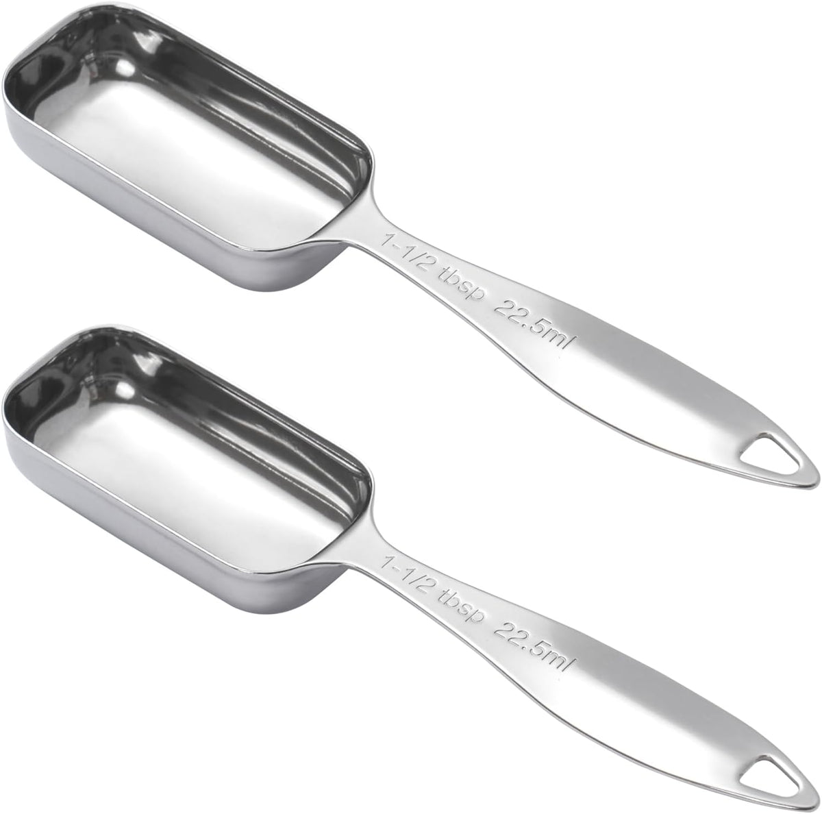 2PCS 1tsp(5ml) Measuring Spoon, Stainless Steel Measure Teaspoon
