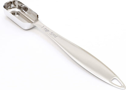 2PCS 1tsp(5ml) Measuring Spoon, Stainless Steel Measure Teaspoon