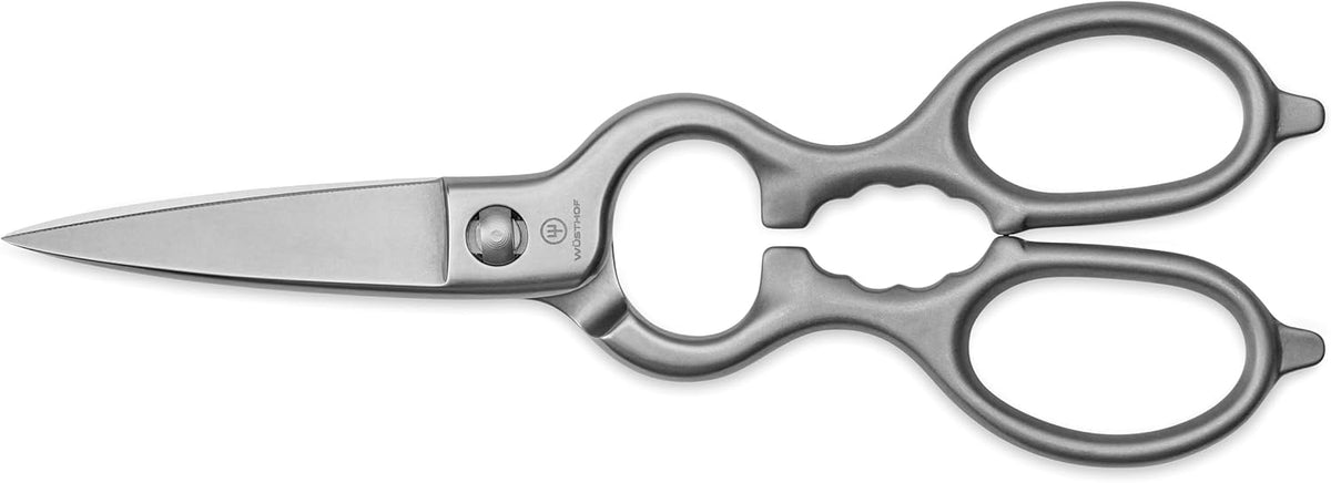 WÜSTHOF Brushed Stainless Kitchen Shears