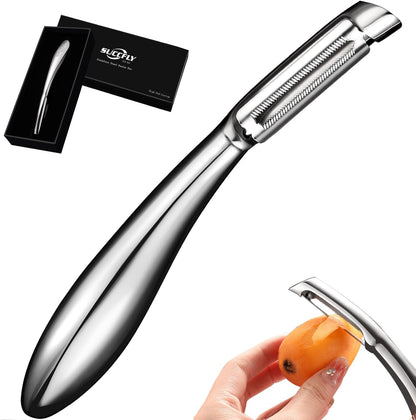 Vegetable Peeler Stainless Steel, Premium Potato Peeler for Kitchen