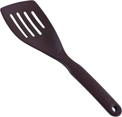 My FavoriteTM Scoop & Drain Slotted Spatula, Black,One Size Fits All