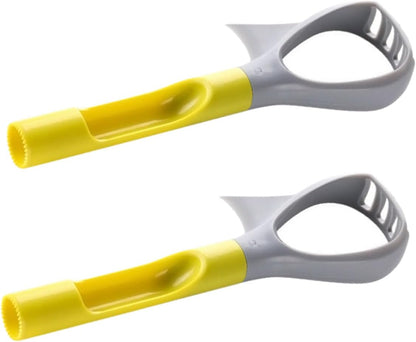 Multifunction 5 in 1 Avocado Tool Cutter Masher Slicer Pitter Peeler Corer for Kitchen Fruit Salad and Meal Prep 8.46In
